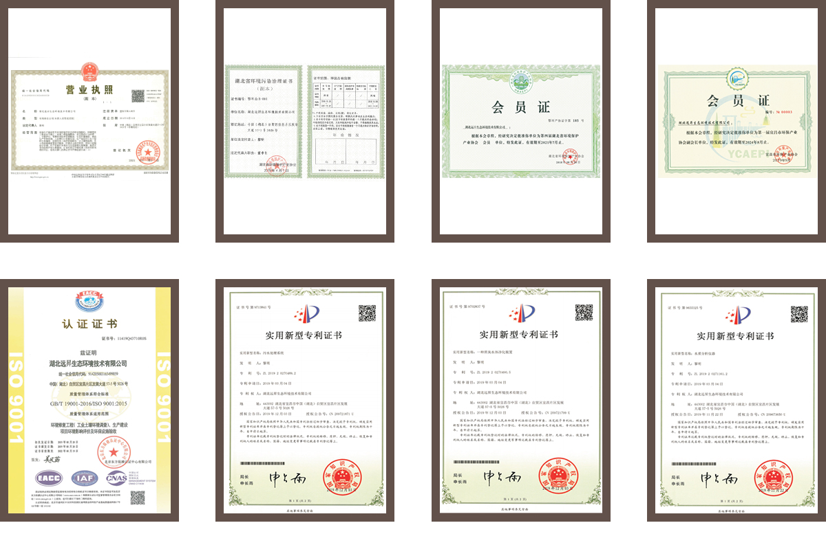 湖北远昇生态环境技术有限公司 | 荣誉资质